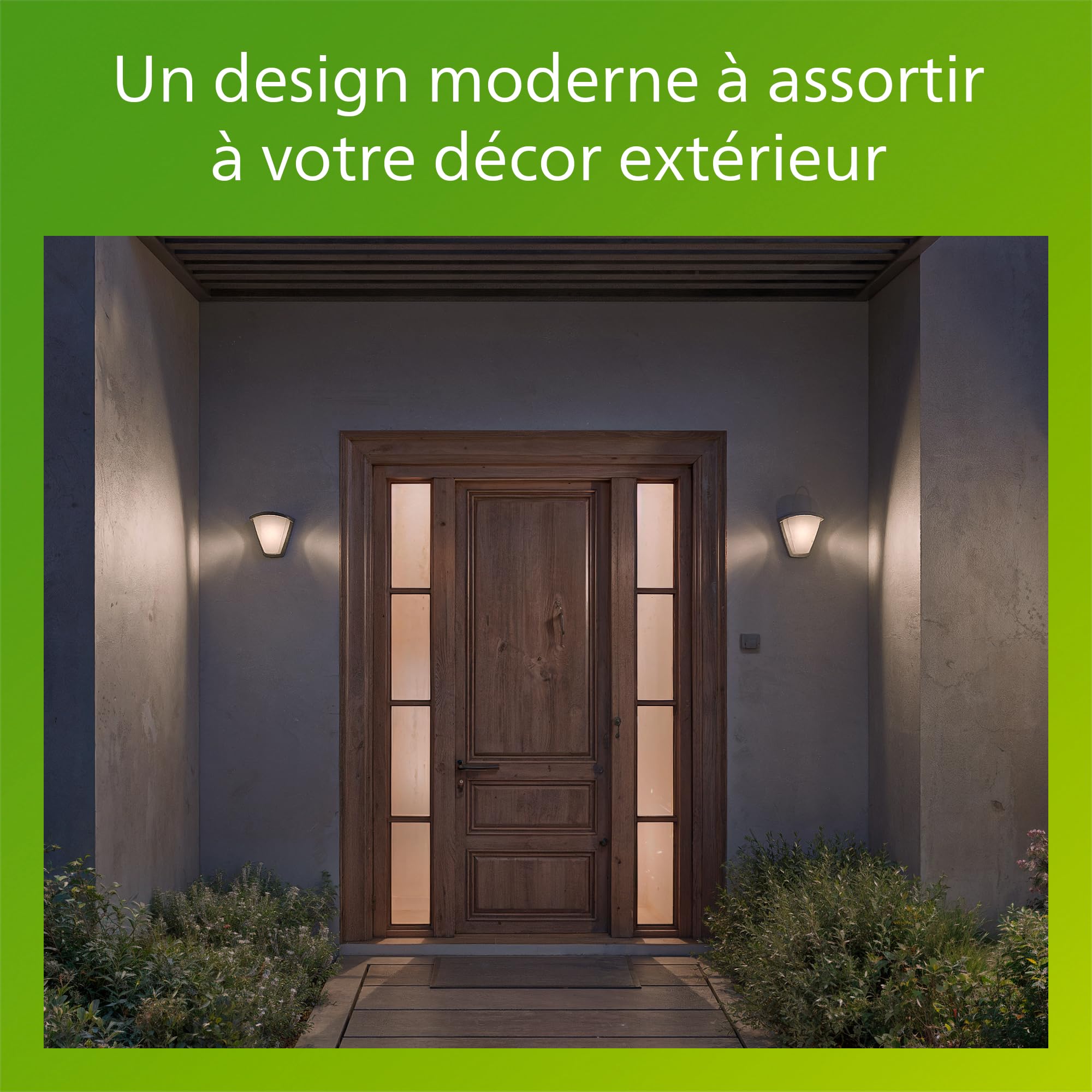 PHILIPS Outdoor, Applique Murale Extérieure Kiskadee, Anthracite