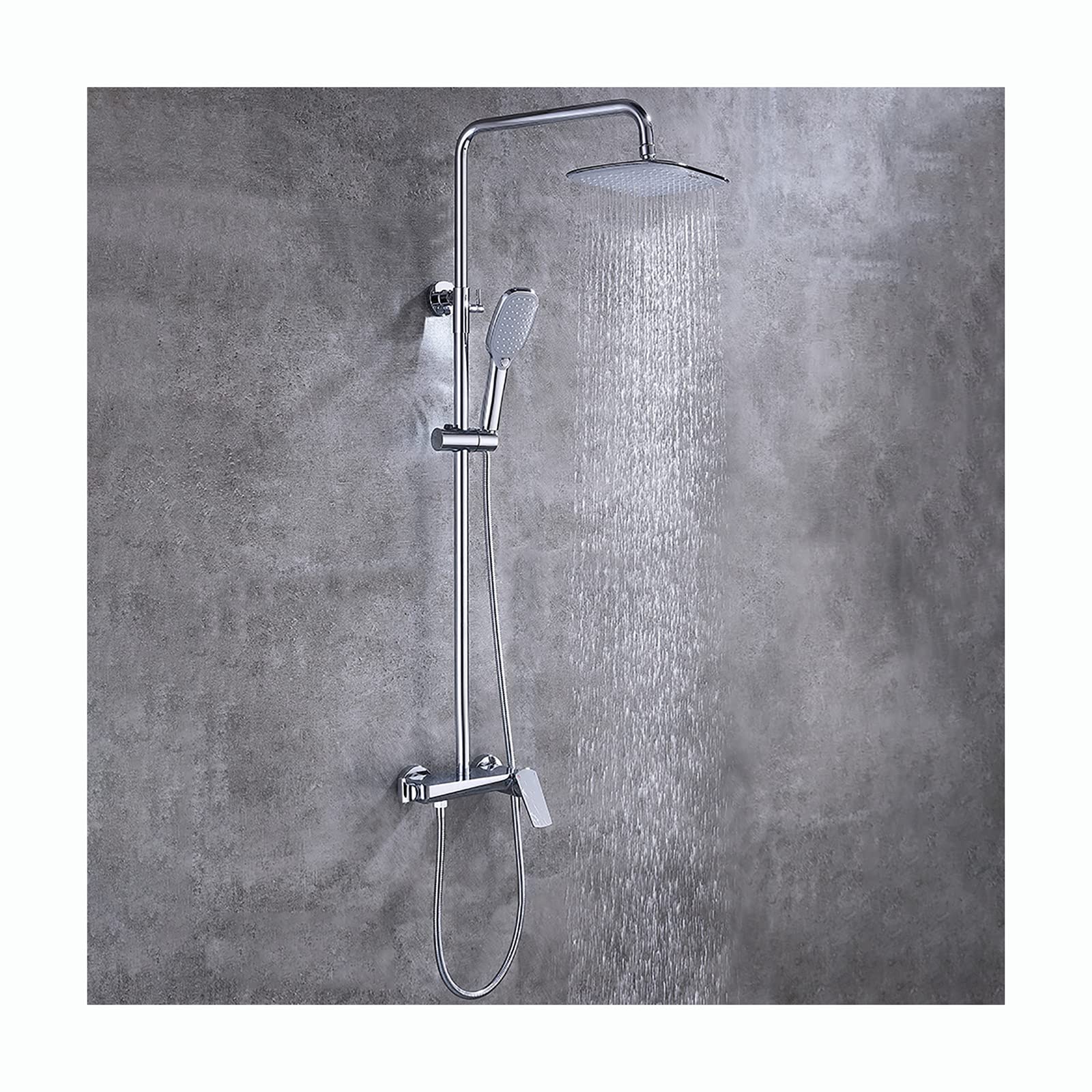 Ensemble de robinet de douche à montage mural au fini design