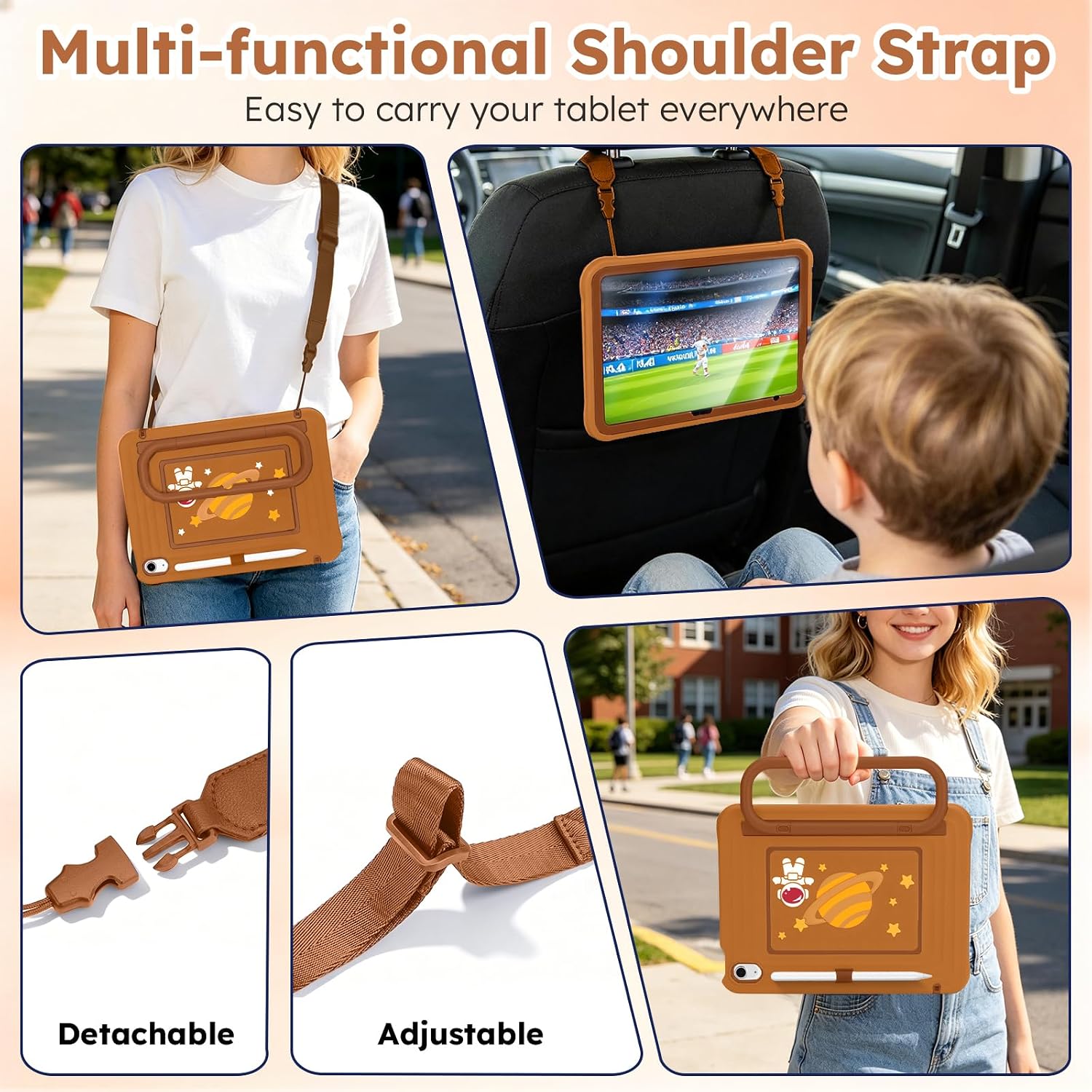 Kids Case for iPad (A16) 11th/10th Generation 10.9"/11" 2025/2022 Release