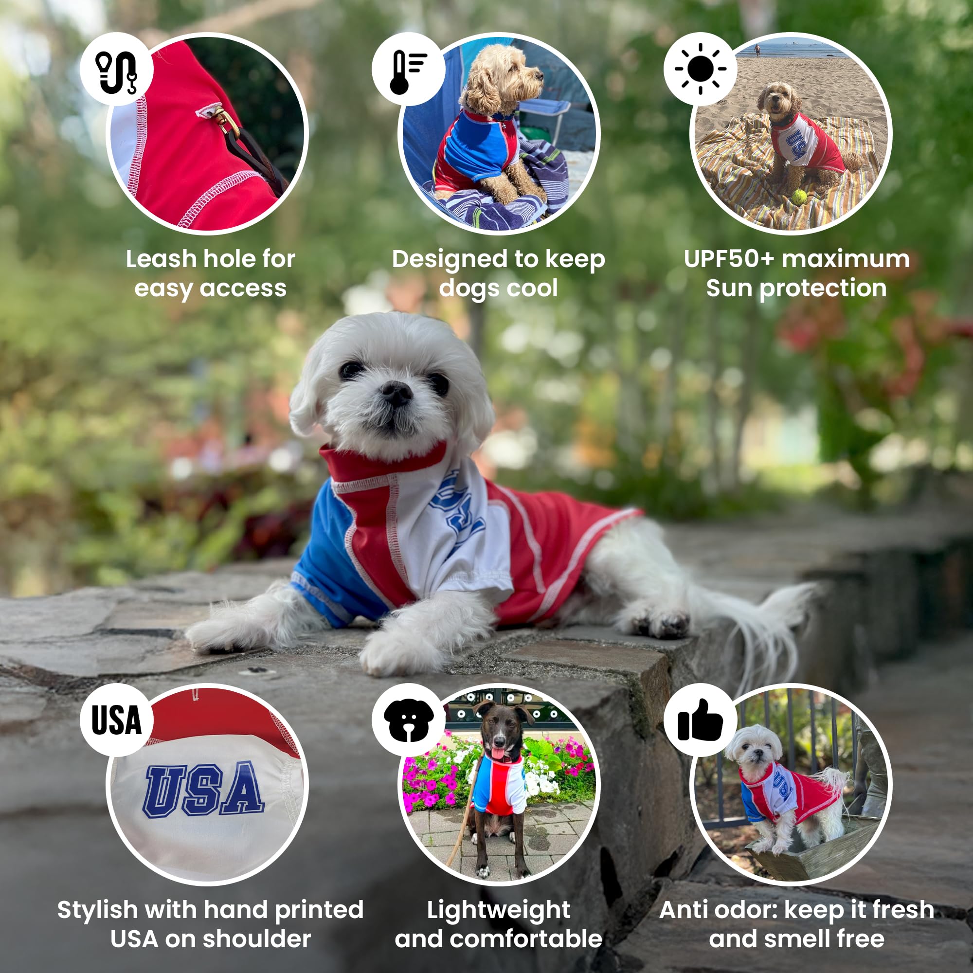 Louie de Coton Kühlendes Sonnenshirt mit LSF 50+, hergestellt in den USA, limitierte Auflage, Sonnenschutz-T-Shirt
