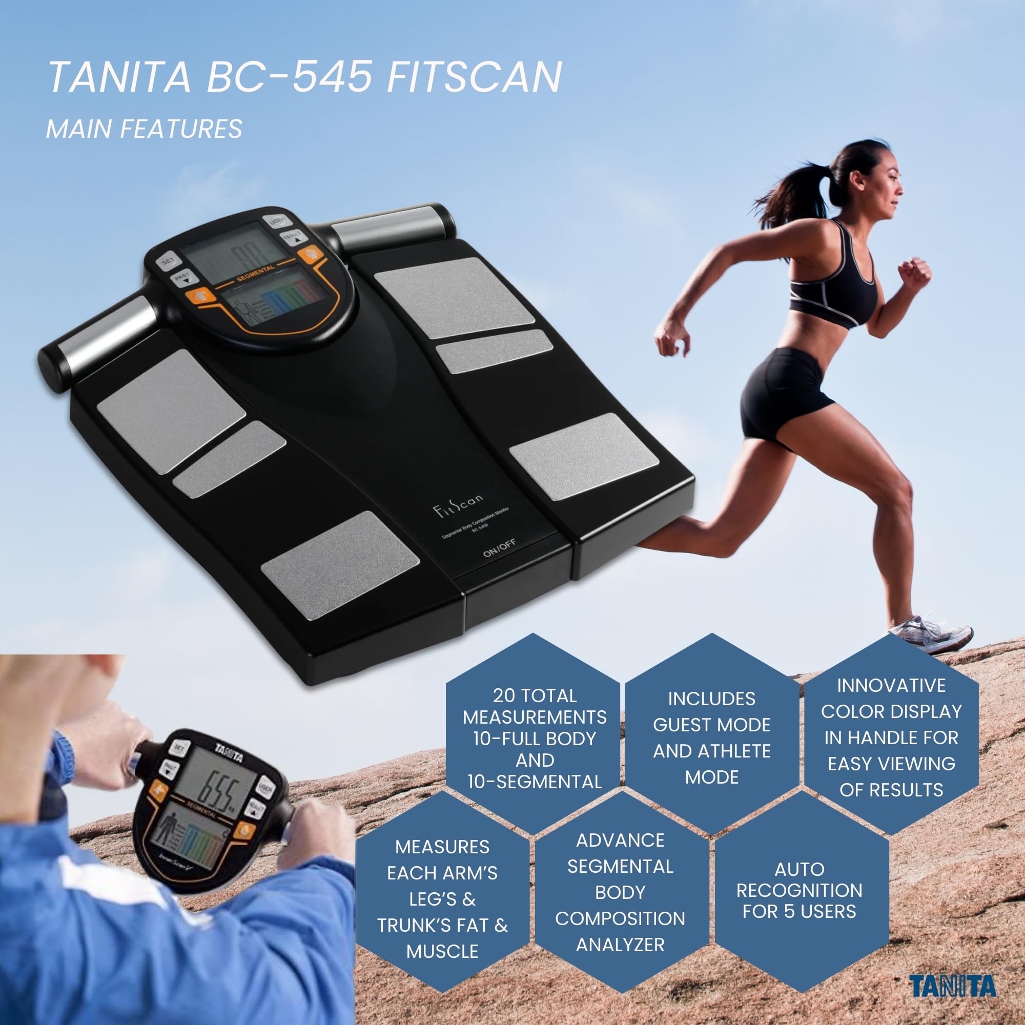 Amazon.com: FitScan BC-545F Segmental Body Composition Monitor