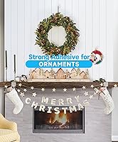 Vista 8 de Ganchos adhesivos para pared (13 libras máximo), ganchos de pared sin clavos para marcos de fotos, ganchos impermeables y resistentes al aceite