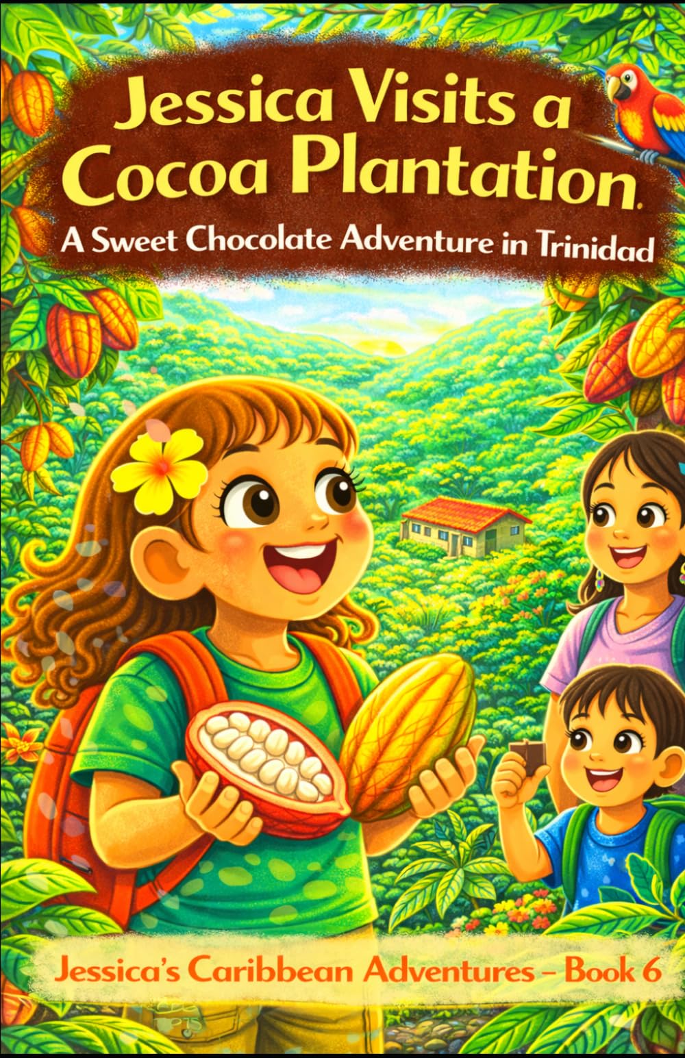 Jessica Visits a Cocoa Plantation (Jessica from London Adventure Series: Exploring Trinidad One Adventure at a Time)