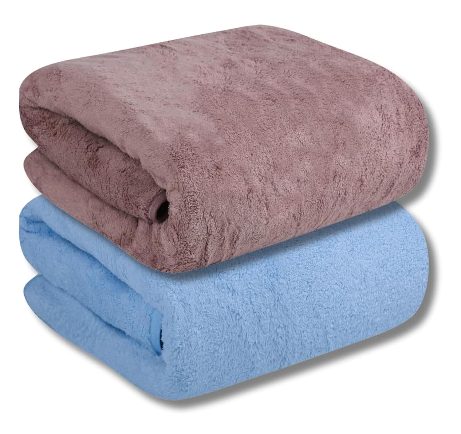 MAXOSHINE 600 GSM Microfiber Towels for Bath Large Size-Super Soft ...