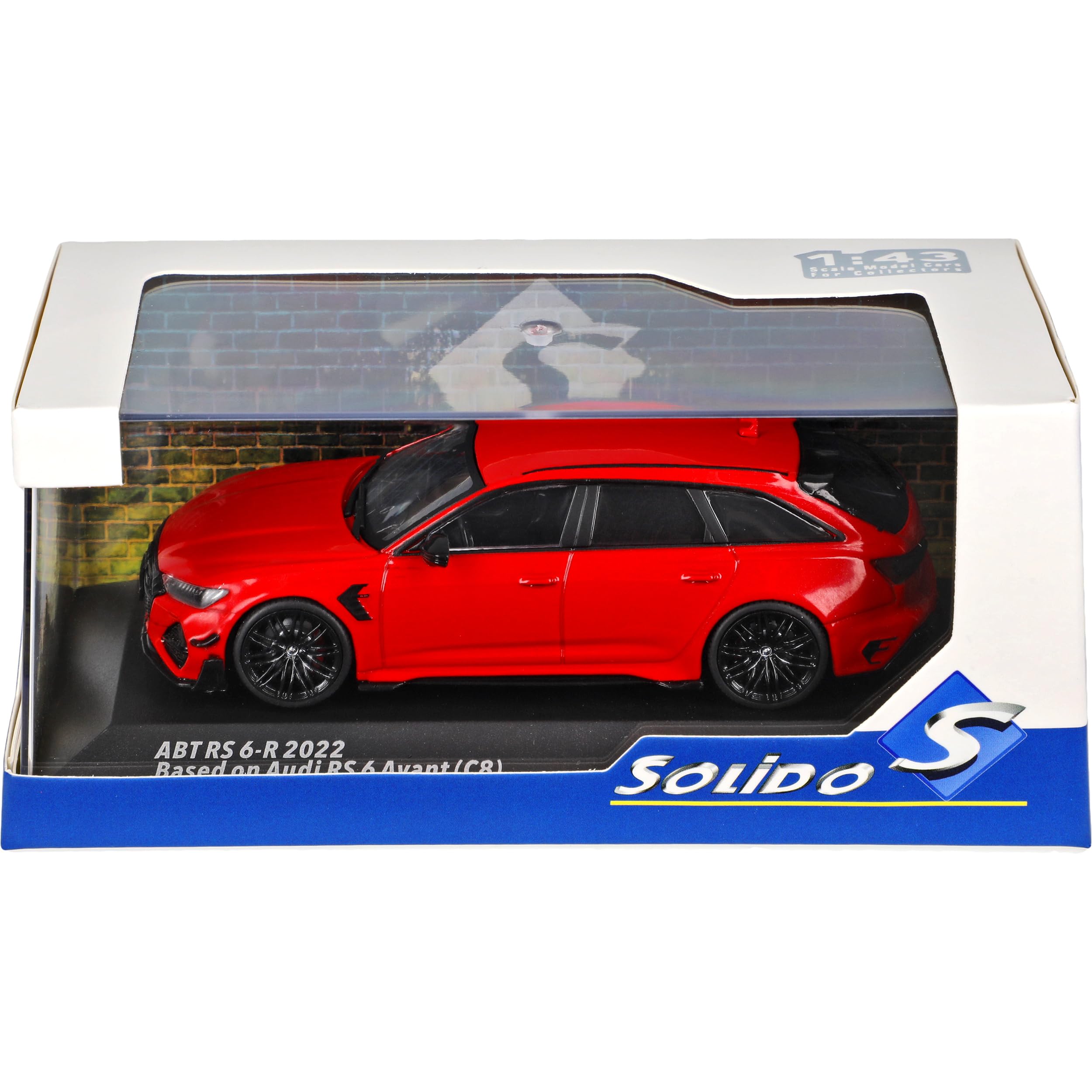 Generisch A*U*D*I A6 RS6 ABT 6-R C8 Avant Kombi Kombi Misano Modell Ab 2018 1/43 Solido Modell Auto