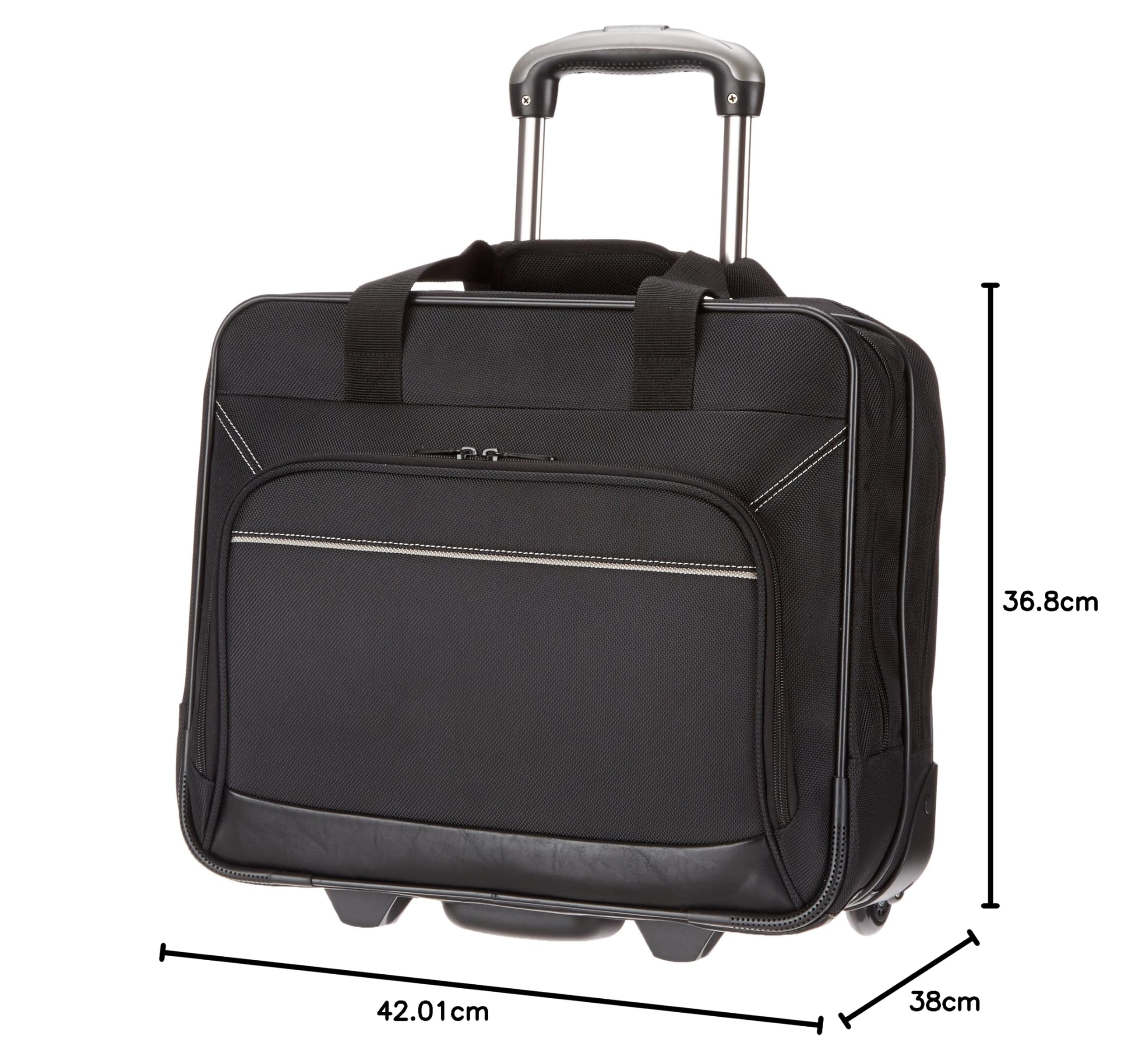 Amazon Basics Borsa per laptop con ruote
