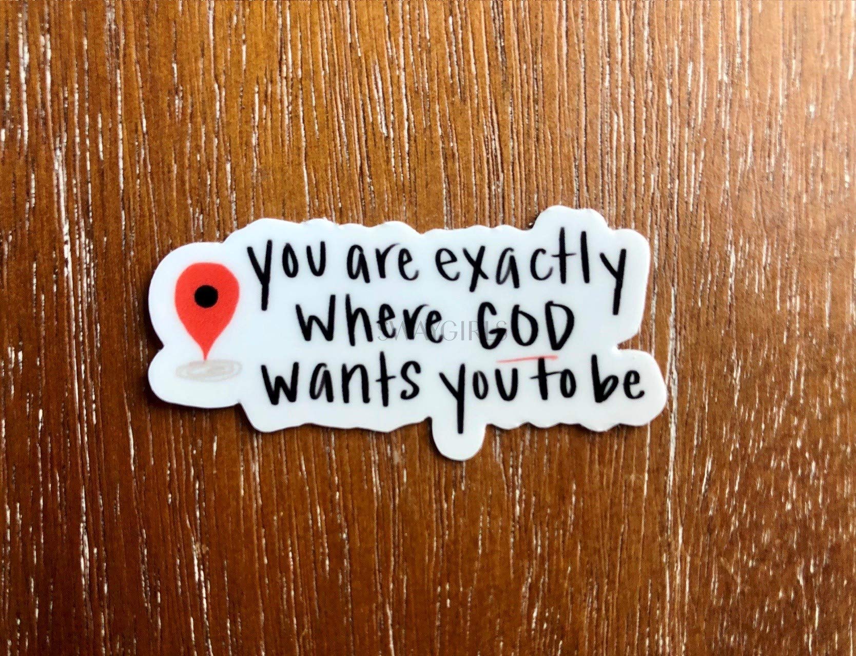 Buy Christian faith sticker for a hydro flask, laptop, Bible etc