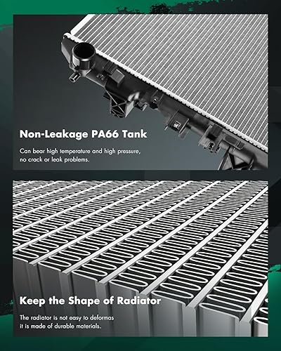 Miniatura 250 de SCITOO Radiador 2990 para Honda 2008-2012 para Accord 2.4L 2012-2015 para Honda para Crosstour 2.4L