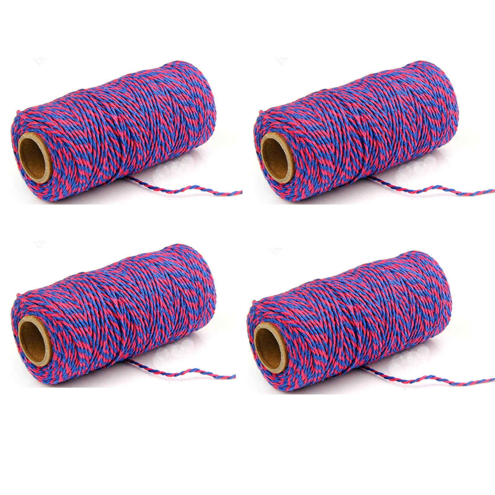 400 m de ficelle en coton de 2 mm pour boulangers, bricolage, décoration, jardin, cadeau, Noël, bricolage, emballage cadeau, pâtisserie