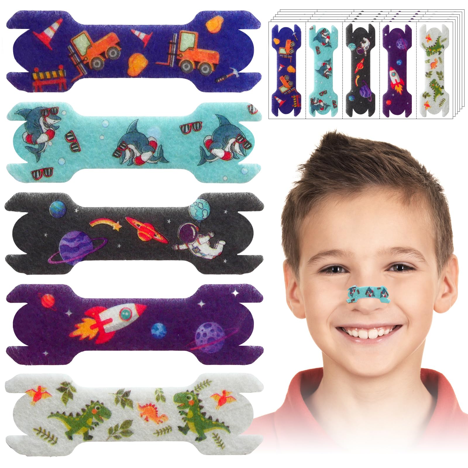 30pcs Small Size Kids Nasal Strips 1 73 0 55 Nose Strip for Kids Extra Strength Nose Strips
