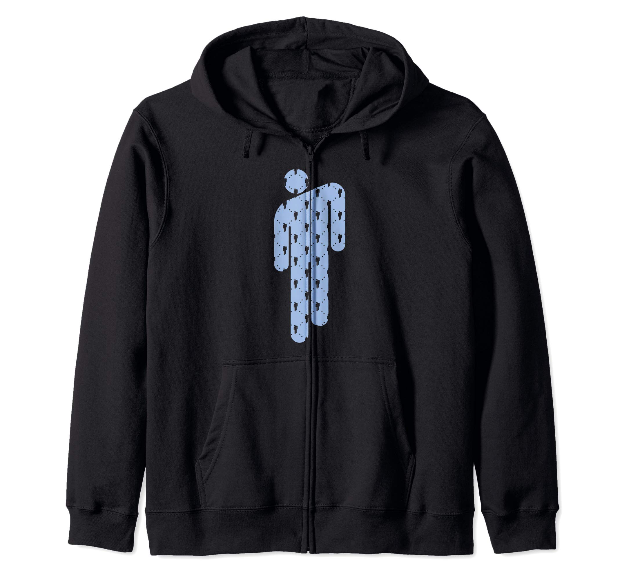 Official Blue Blohsh Zip Hoodie