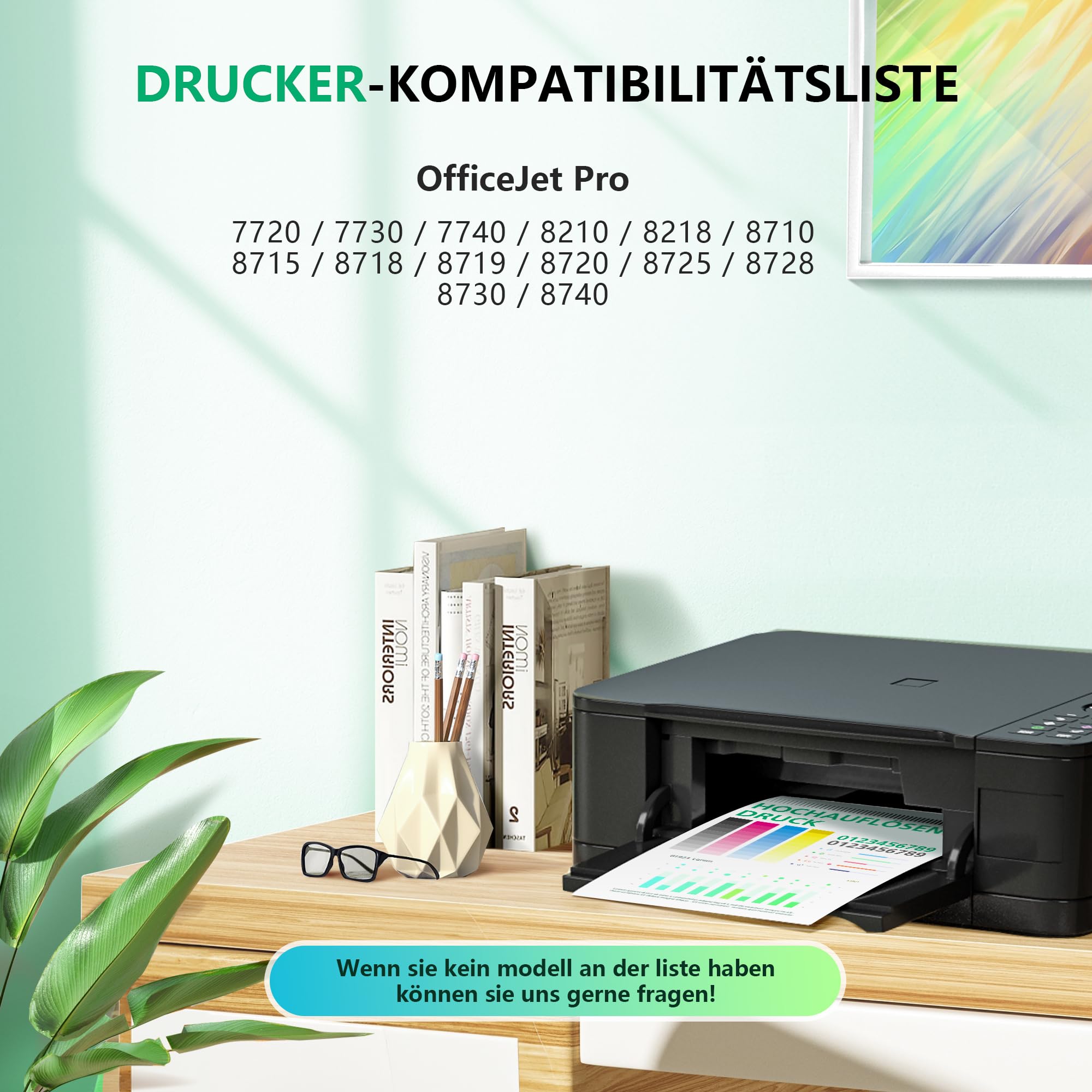 4 Patronen Kompatibel Mit HP 953 XL – Für OfficeJet Pro 7720, 7730, 8210, 8720 Und Viele Weitere Modelle