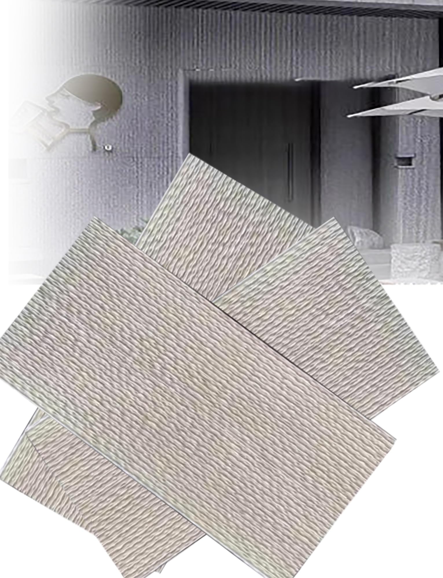 Paneles de piedra sintetica ligeros para revestimiento exterior y sustitucion de papel pintado