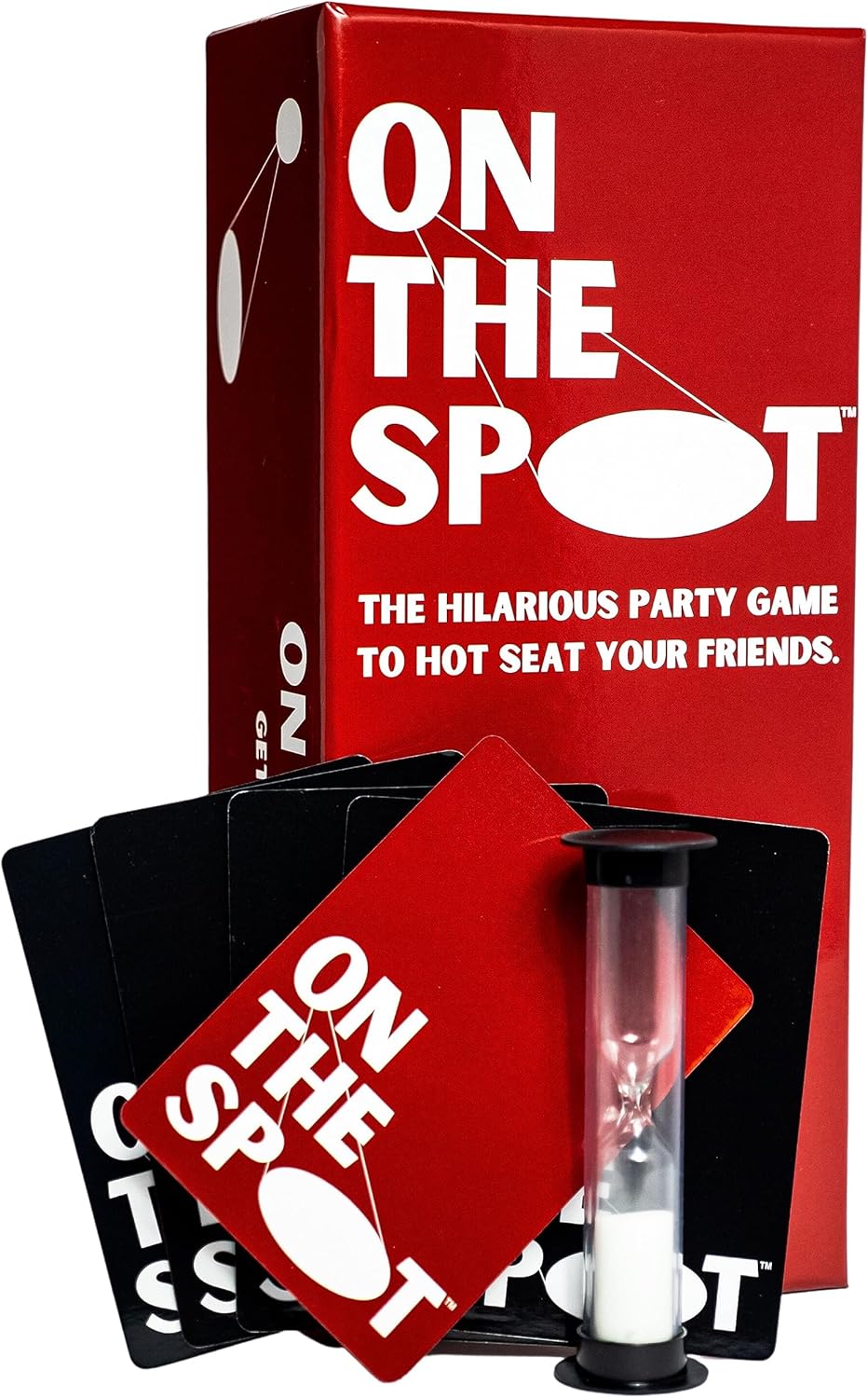On The Spot: The Hilarious Party Game to Hot Seat Your Friends | 500 Deep & Raunchy Cards | Perfect for Bachelorette, College, & House Parties | Ages 18+