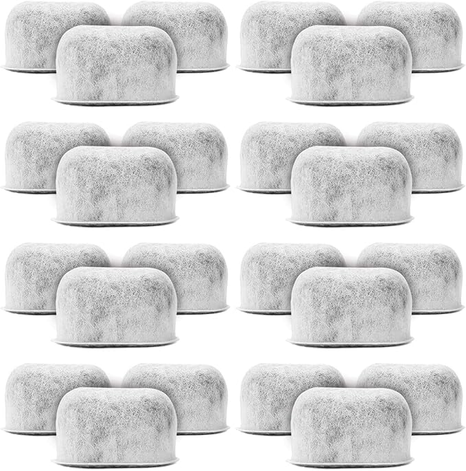 Pack of 24 Replacement Charcoal Water Filters for Keurig Coffee