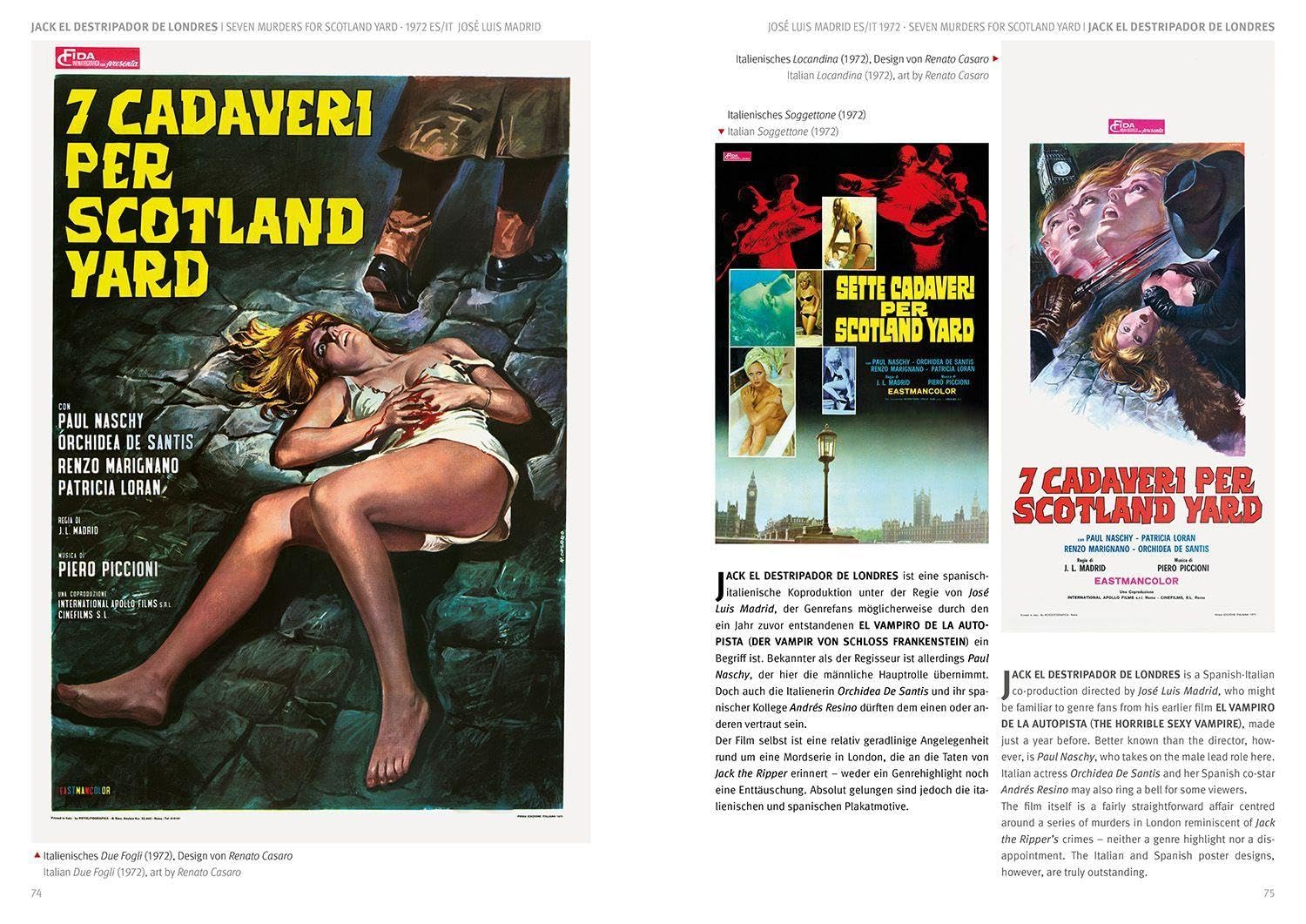 GIALLO MOVIE POSTERS Volume 3: 1972 - 1974