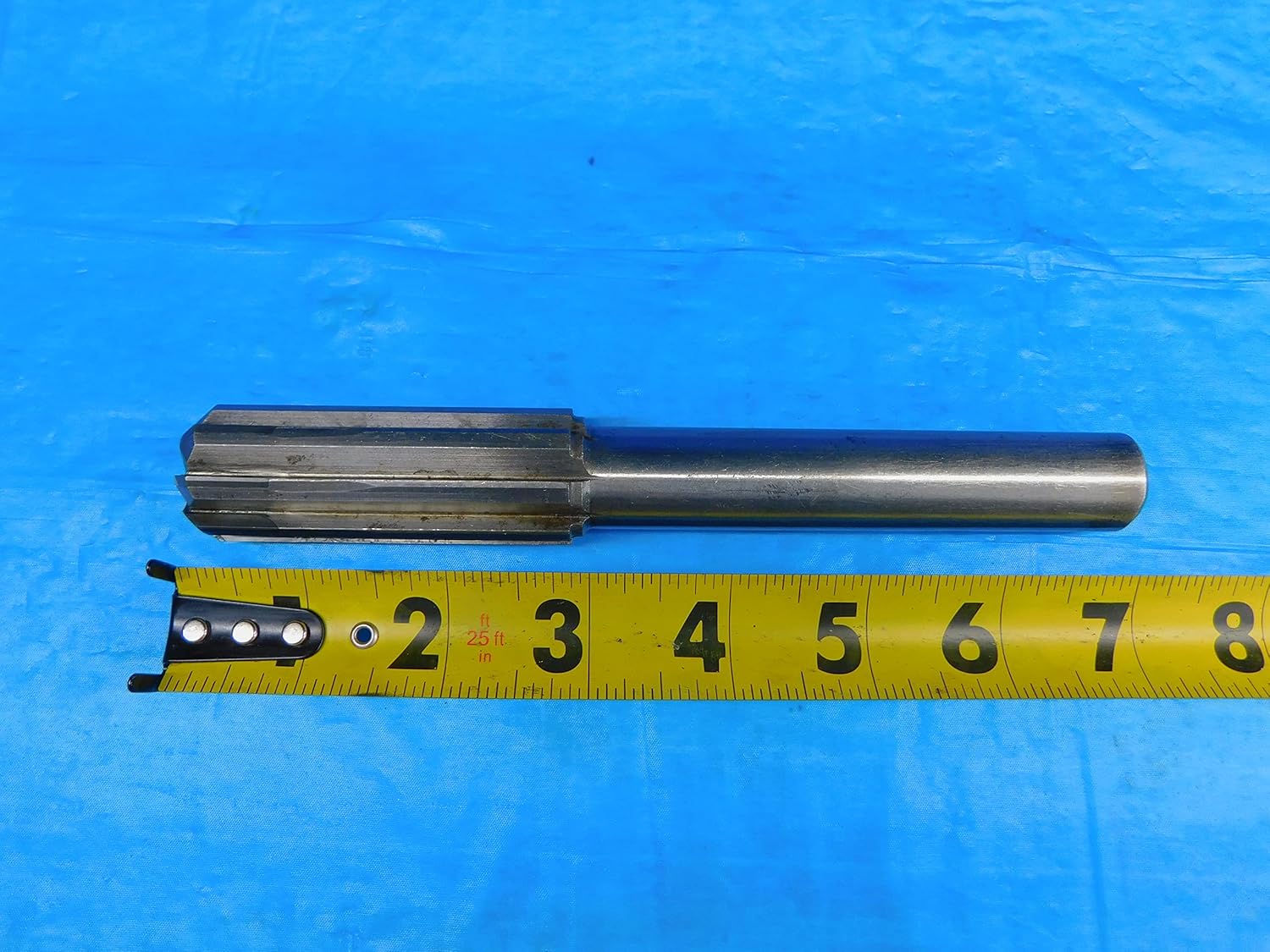 1" O.D. HSS Carbide Tipped Chucking Reamer 10 Flute 1.0 1.0000 25.400mm 25.4mm - AR9224AZ2