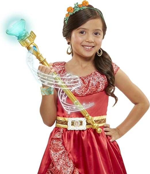 Jakks Pacific- Disney Elena of Avalor Scettro Magico Luci e Suoni per  Bambini, Taglia Unica, 1838 : Amazon.it: Giochi e giocattoli