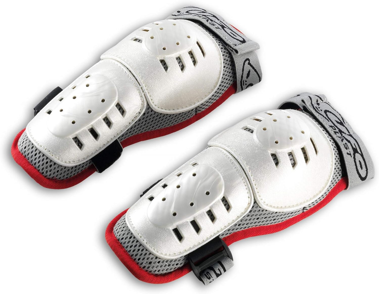 UFO PLAST Made in Italy Multisport Knee Guards for Kids/Long Version/Knee Protection Pads/One Size fits All/for: Motorcycle, Motocross, Snowboard, Ski, Hockey