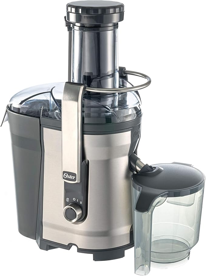 Oster Exprimidor profesional fácil de limpiar, extractor de jugo de acero  inoxidable, tecnología de limpieza automática, capacidad XL, color gris :  Amazon.com.mx: Hogar y Cocina