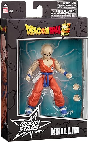 Miniatura 10 de Dragon Ball Super Krillin,Jiren,Super Saiyan Future Trunks,Super Saiyan Rose Goku Black,Android 17,https://www.amazon.com/dp/undefined