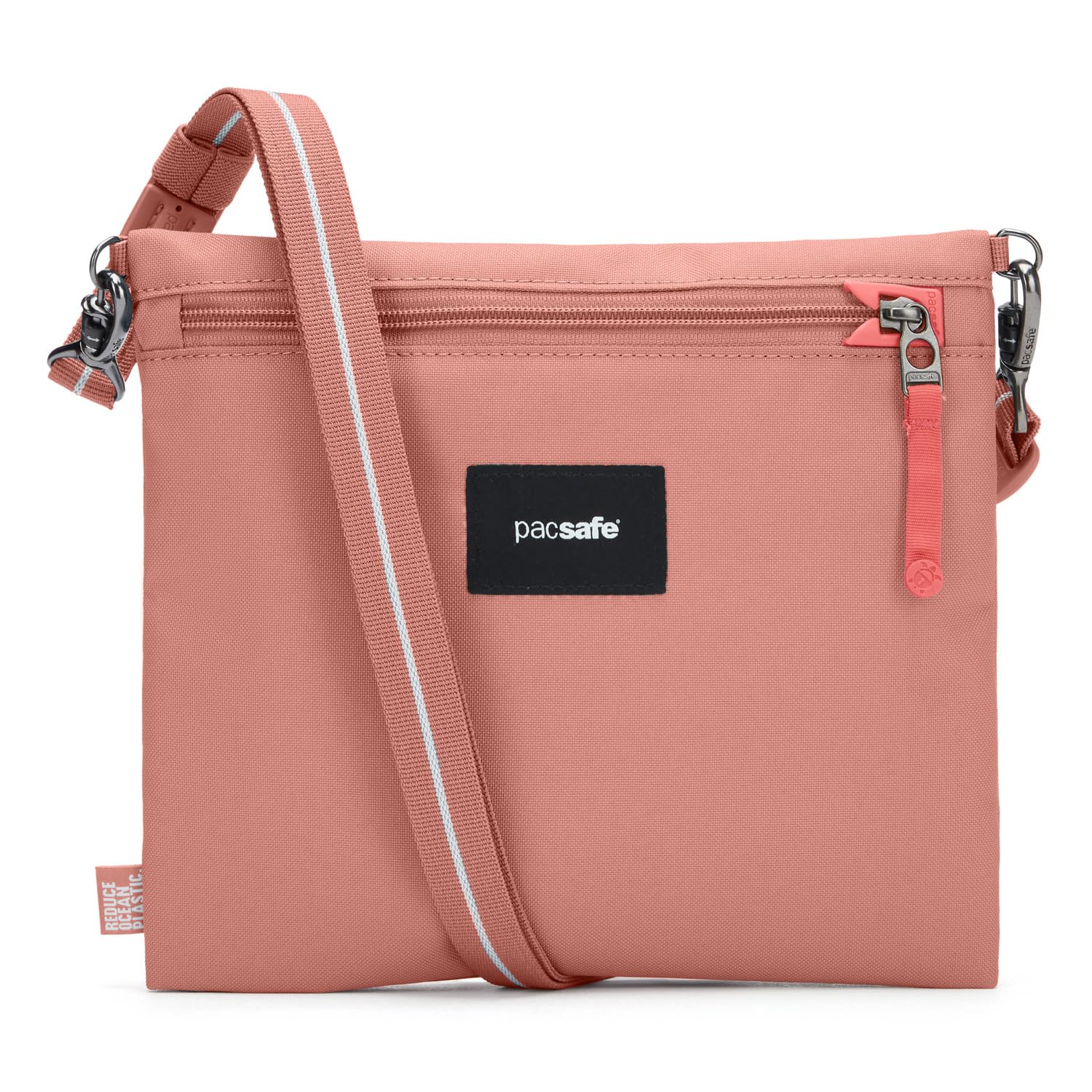 Pacsafe Unisex's Go Anti Theft Crossbody Pouch, Rose