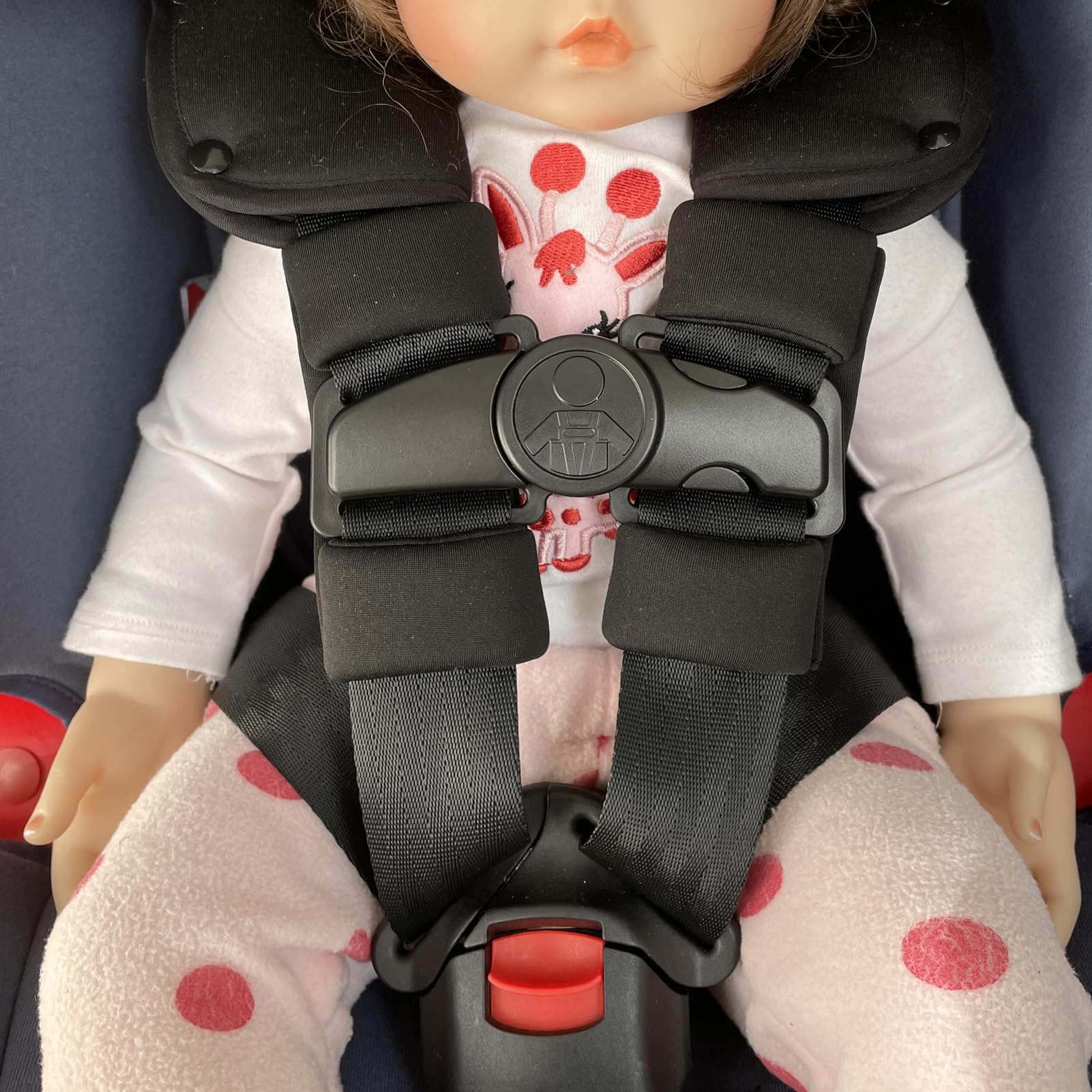 Universal Child Car Seat Chest Harness Clip Universal Safer Belt Clip Buckle Lock Stroller Chest Clip Adjustable Guard for Baby and Kids (Chest Clip