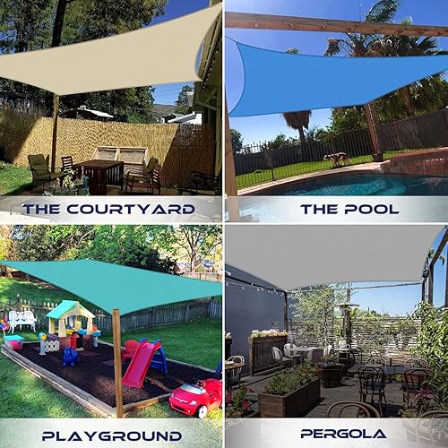 Miniatura 2 de Windscreen4less - Toldo rectangular de 16 x 20 pulgadas, grado comercial con personalización
