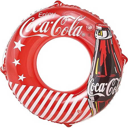 Amazon ドウシシャ 浮き輪 コカ コーラ A 100cm ベビー浮き輪 おもちゃ