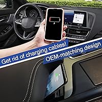 Vista 2 de CarQiWireless Cargador Inalámbrico para Accesorios Cadillac CT5 2026 2025 2024 2023-2020, Almohadilla de Carga Inalámbrica para Teléfono en Consola