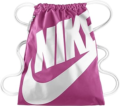 mochila saco nike rosa