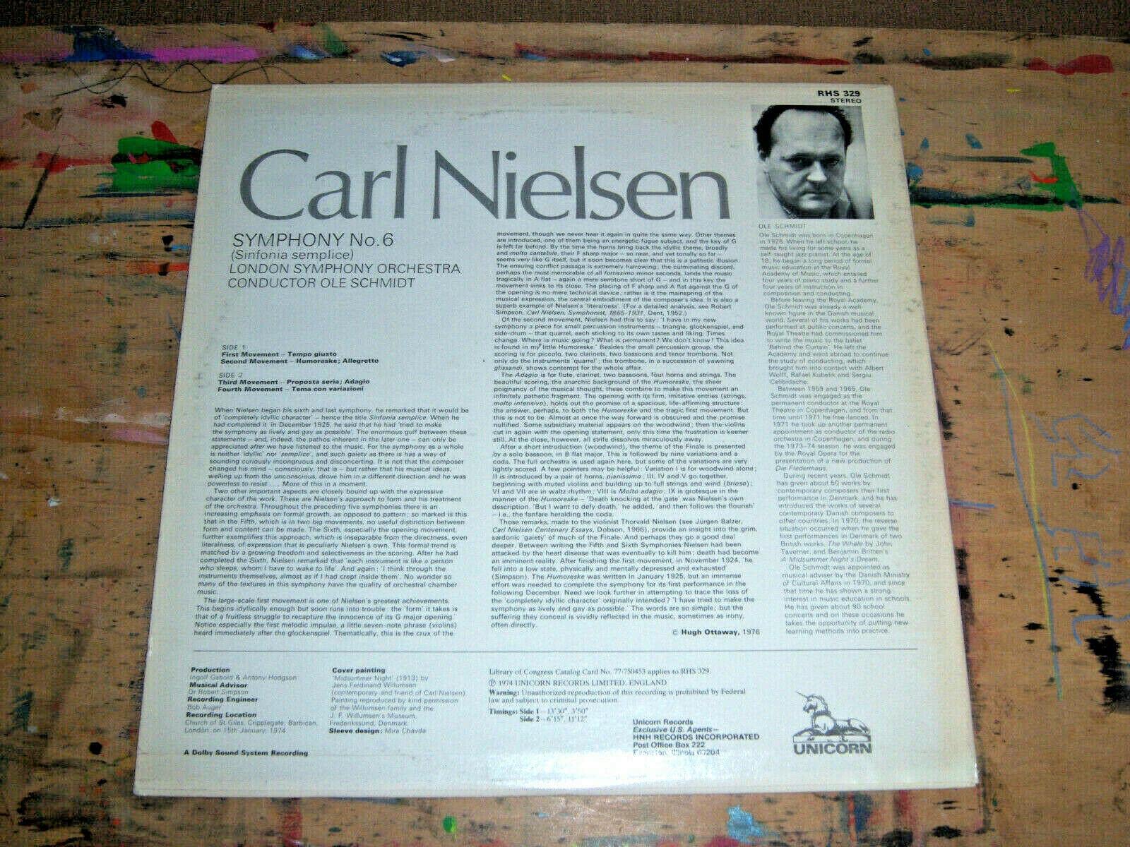 Carl Nielsen Symphony No. 6 "Sinfonia Semplice" _ Jean Sibelius Six Humoresques for violin & Orchestra