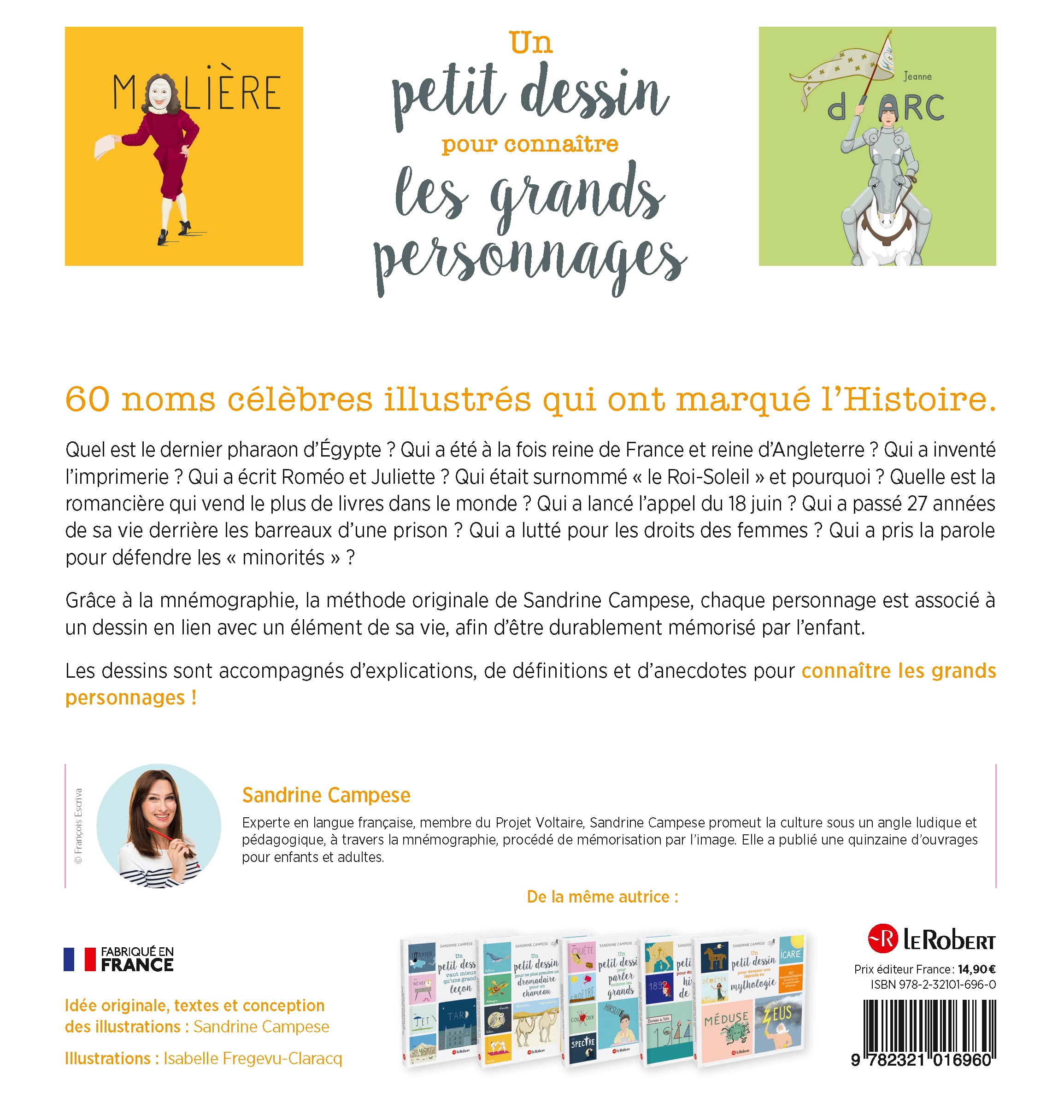 Retenir Les 7 Mots En Oux Un petit dessin pour connaître les grands personnages - À partir de 7 ans :  Campese, Sandrine, Fregevu-Claracq, Isabelle: Amazon.fr: Livres