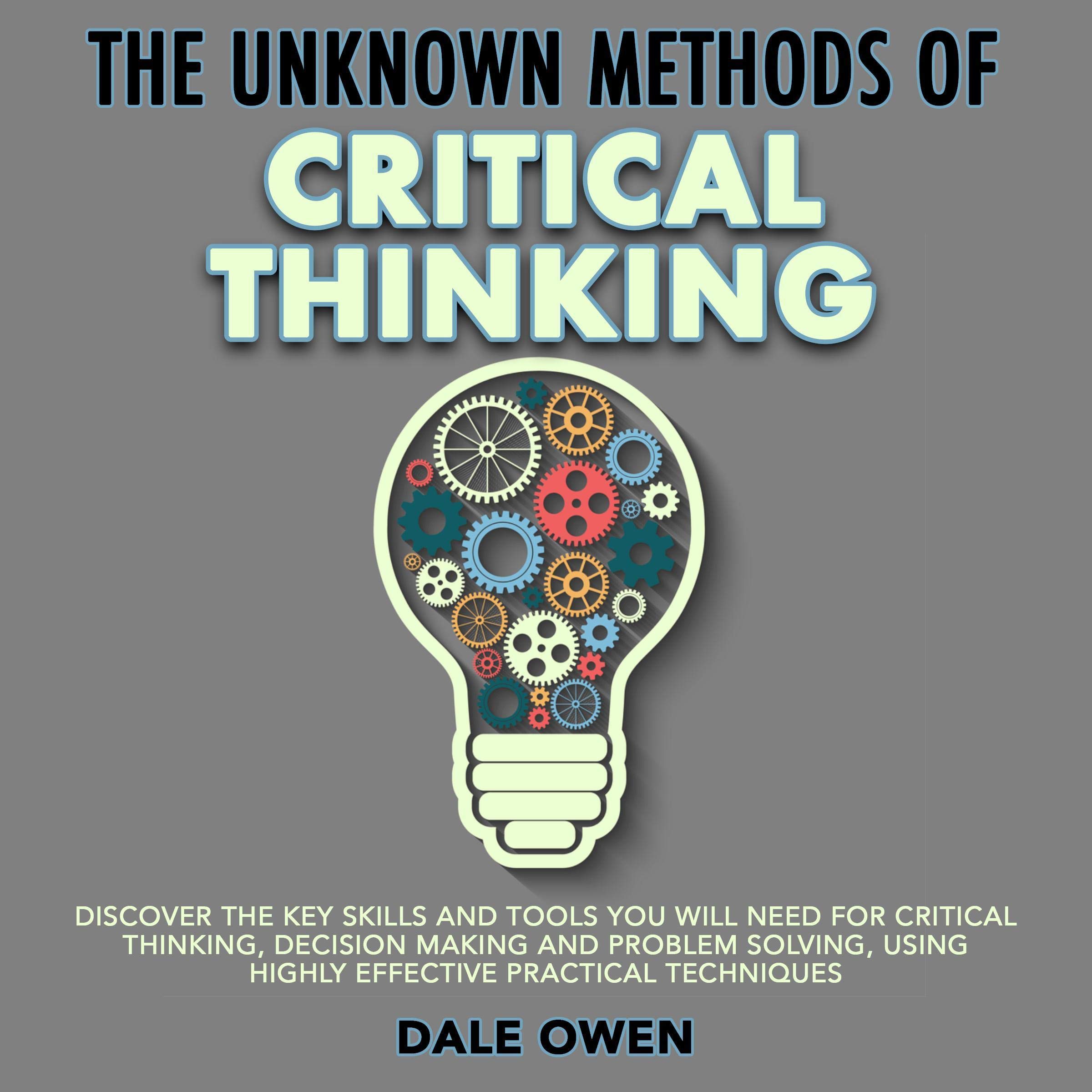 Cover art for The Unknown Methods of Critical Thinking