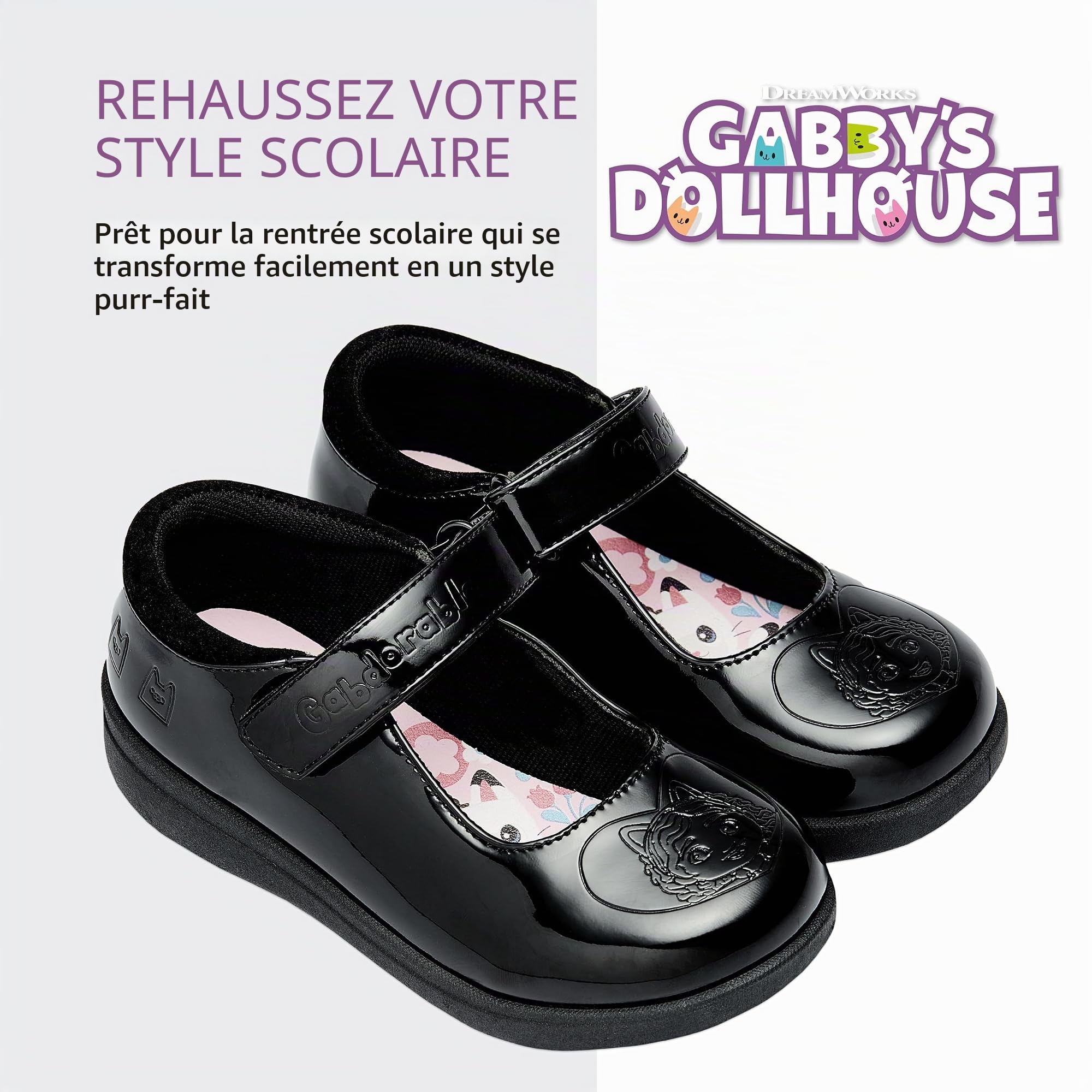 DreamWorks Gabbys Dollhouse Chaussures | Chaussure Enfant Fille | Ballerines Fille