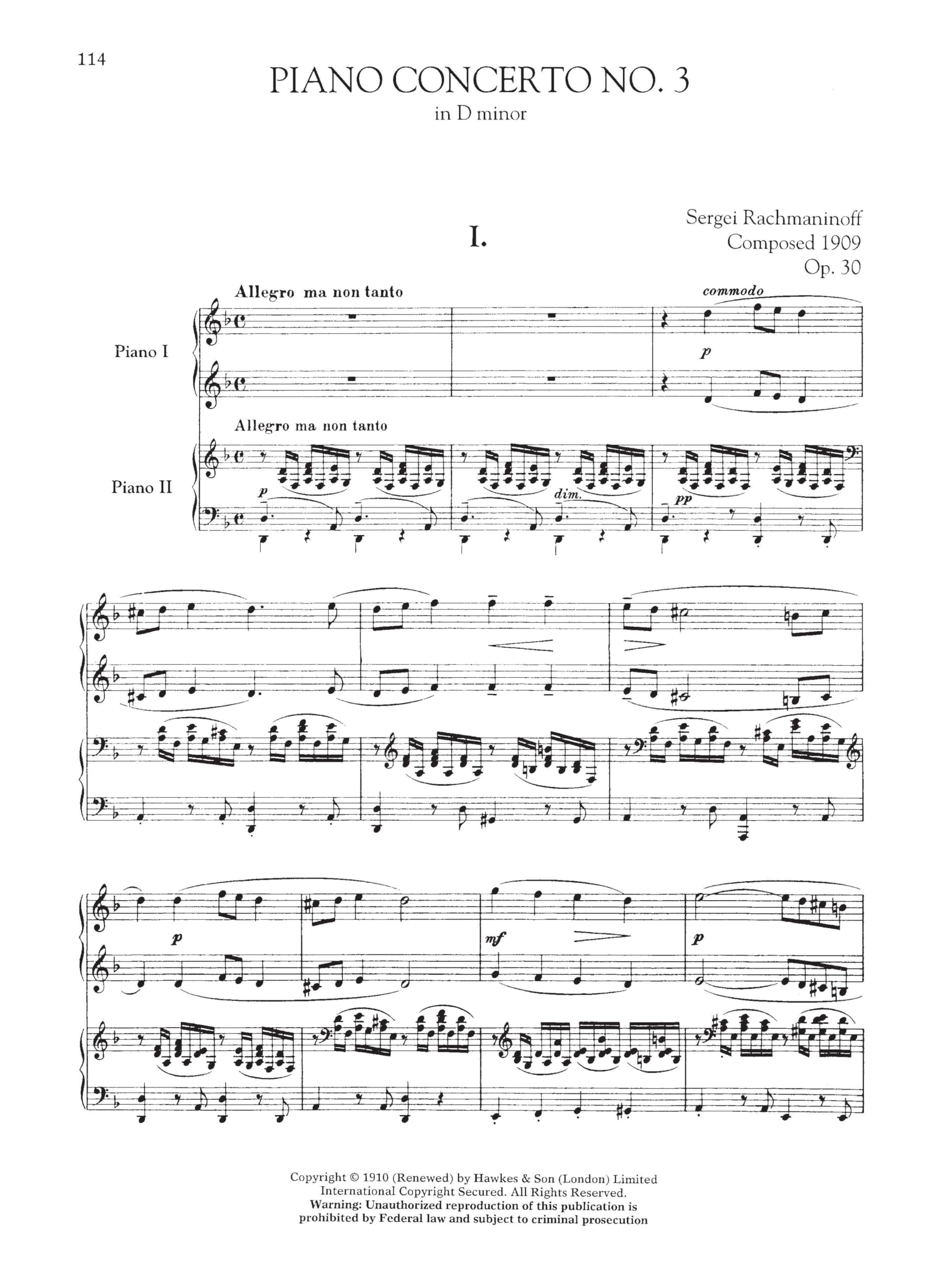 Sergei Rachmaninov - 3 Concerti per Pianoforte Nos 1 2 e 3 per Due Pianoforti a Quattro Mani | Raccolta di Concerti per Duo Pianistico | Repertorio ... Studio ed Esecuzione: Two Pianos, Four Hands
