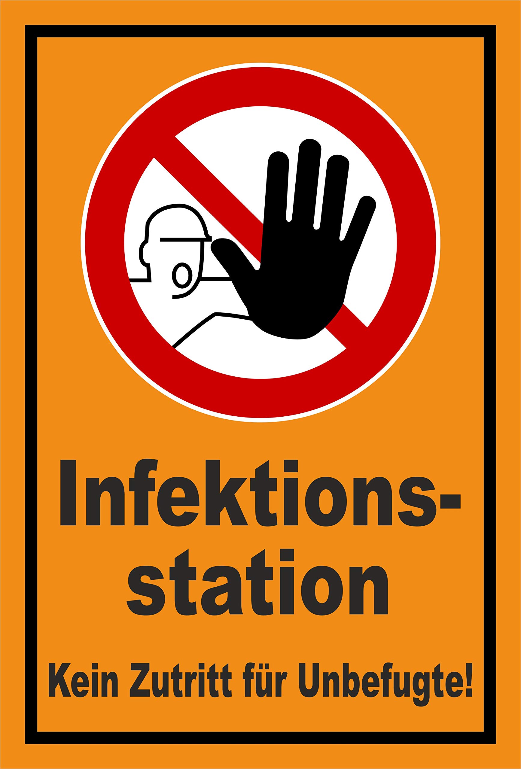 Schild „Bitte Die Hände Desinfizieren“ – Verschiedene Größen (15x20cm, 30x20cm, 45x30cm) – Aus Hartschaum Oder Aluverbund
