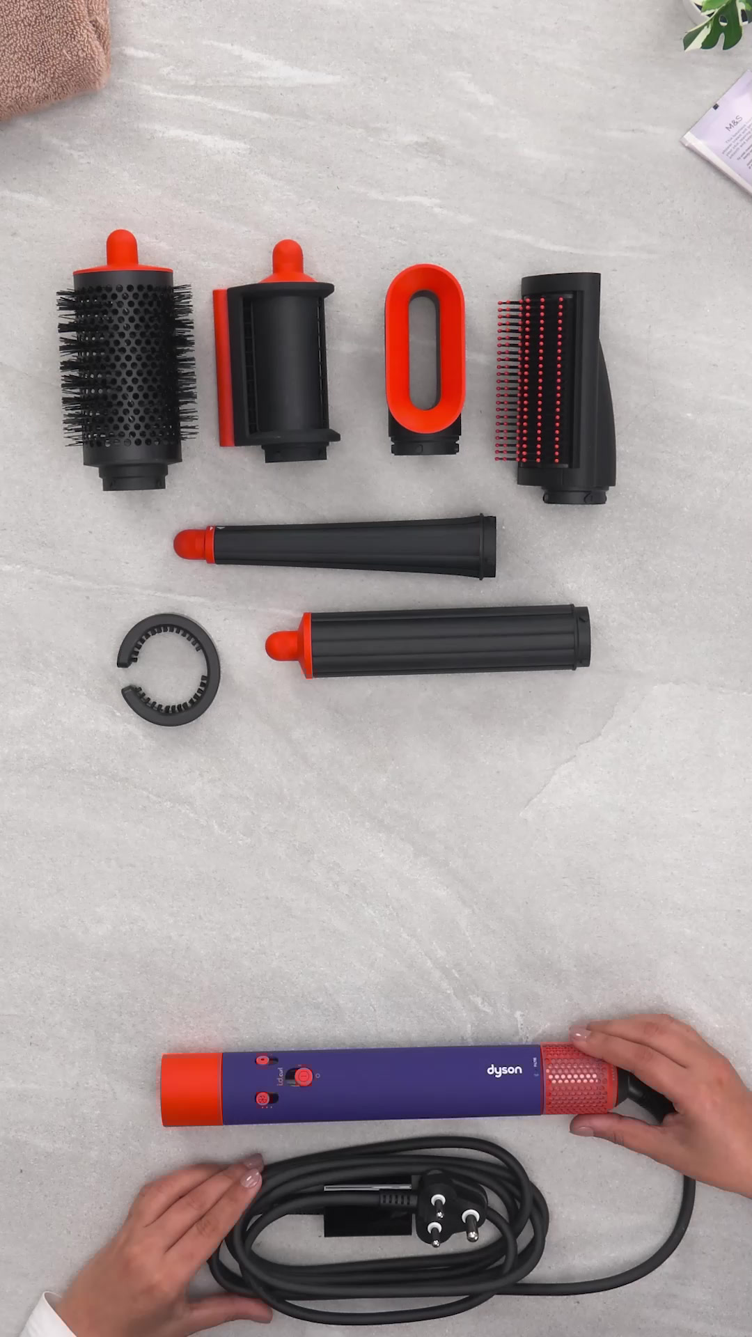 Dyson Airwrap I.D. 6-In-1 Multi-Styler (Vinca Blue & Topaz