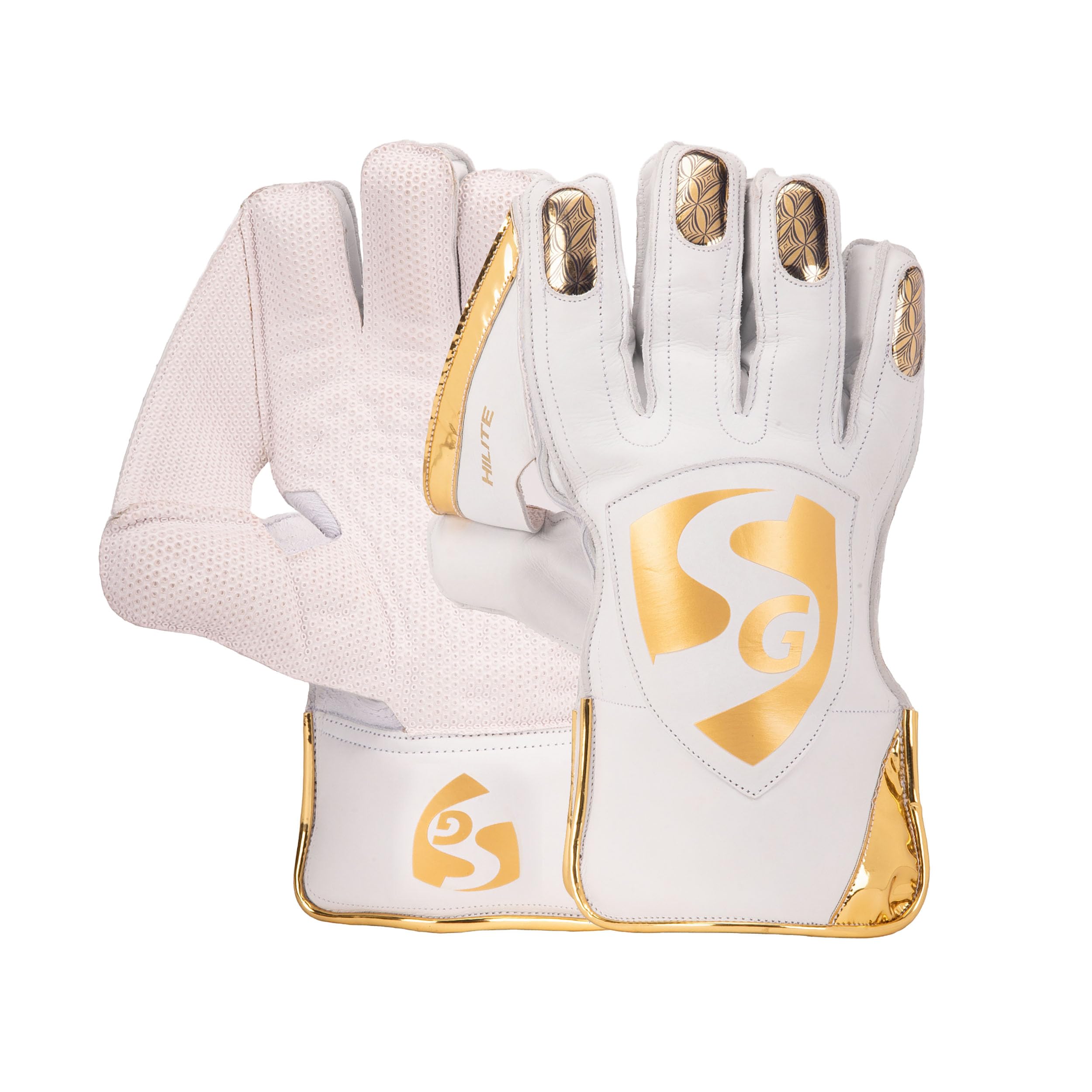 SG Hilite Wicket Keeping Gloves (Multi-Color) W.K. Gloves - Adult-image-37