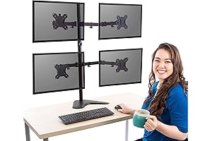Stand Steady 4 Monitor Stand: The Ideal Workstation Solution
