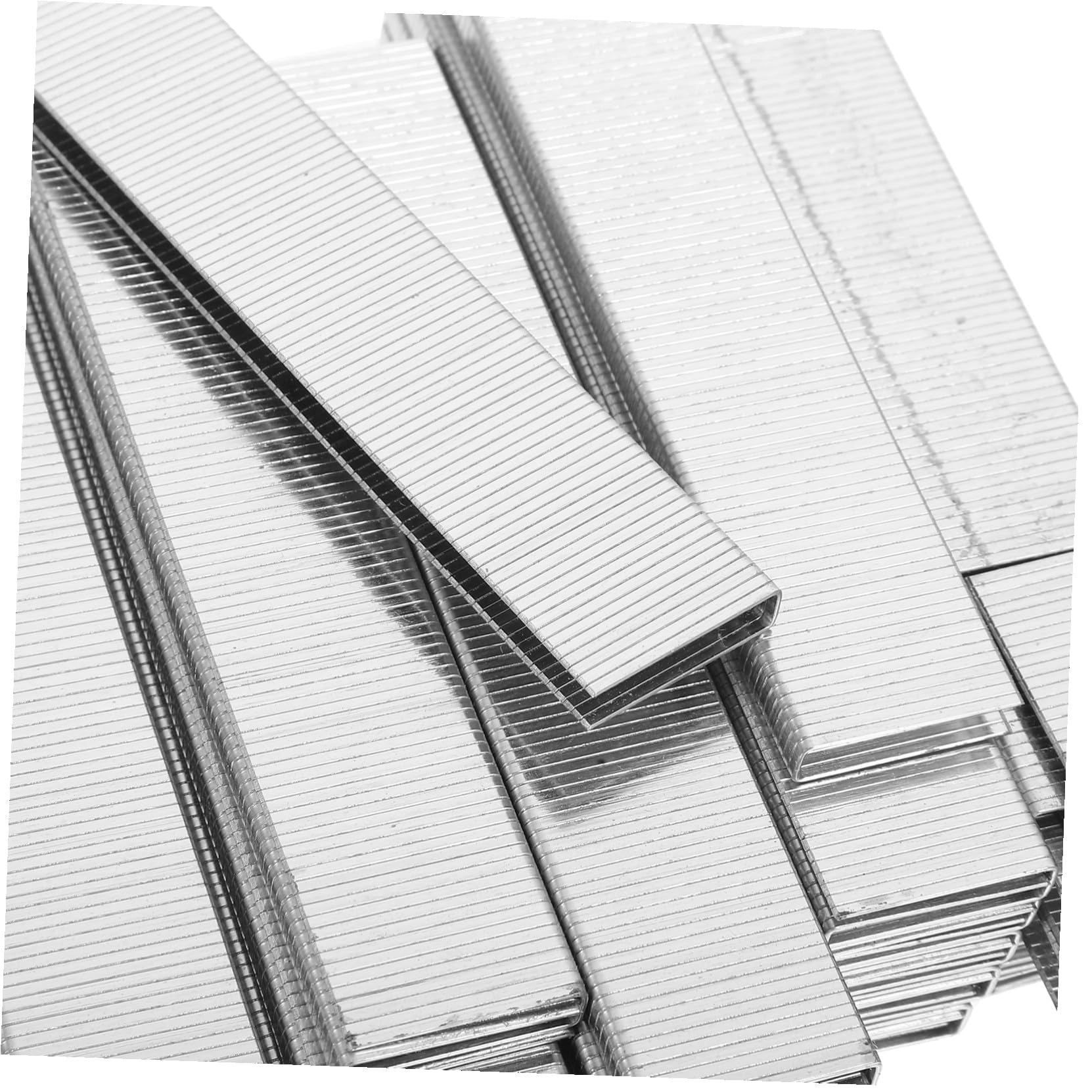 SOIMISS Clavos de Aire Forma Grapas para Madera para Manualidades y Fabricación de Muebles DIY Grapas Metálicas Resistentes para Carpintería y Reparaciones
