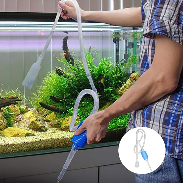 Foto 6 de 7 de DALAETUS Kit de Limpieza para Acuario, Incluye Accesorio Limpiafondos Acuario