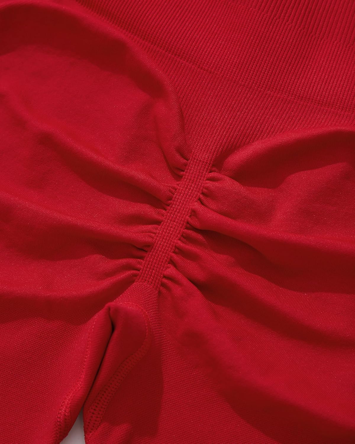 RXRXCOCO Seamless Workout Sets for Women 2 Piece Strappy Sports Bras Scrunch Butt Booty Shorts Matching Yoga Tracksuits - Image 7