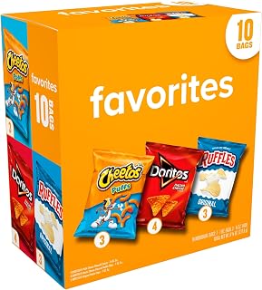 Frito Lay Snacks Favorites Mix Variety Pack, 10 Count