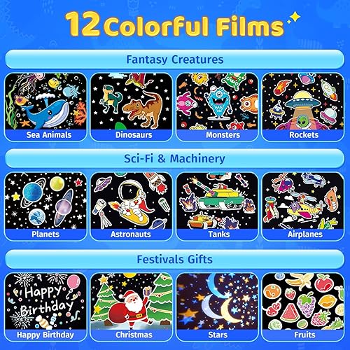 Miniatura 3 de Dinosaur Toys for Kids 3-5 Egg Light| 15 Sleeping Sounds+12HD Films+7 Colors+360°Rotating | Easter Dinosaur Dinosaurs Primal Hatch Boy Toys for Boys