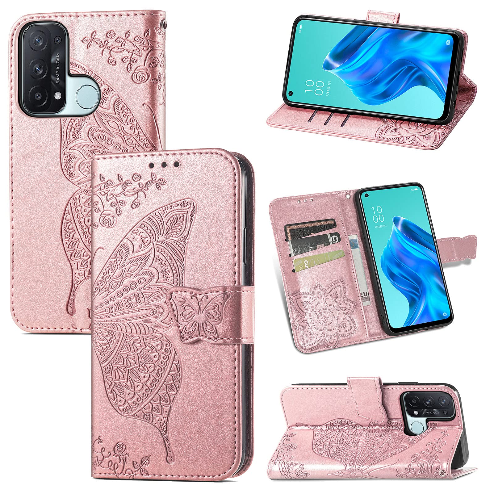 Amazon.co.jp: OPPO Reno5 A 5G ケース 手帳型 オッポ Reno5A