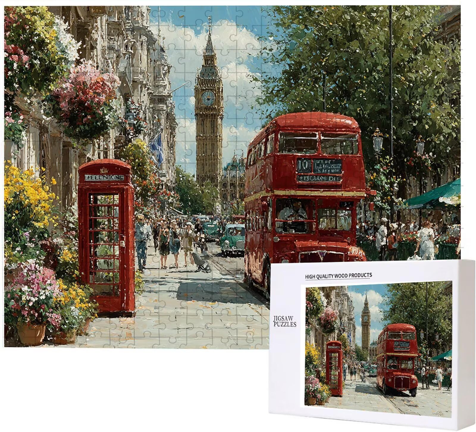 4000 Pezzi di Puzzle, blu Cielo 4000 Pezzi di Puzzle per Adulti, Regalo Anniversario, Regalo Natale, Decorazione Della Casa, Prevenzione Della Degenerazione Cerebrale Negli Anziani PjY1186 Z-R