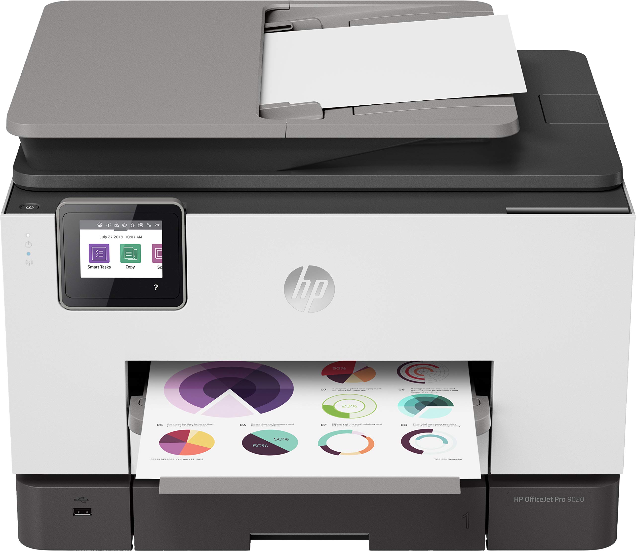 HP OfficeJet Pro 9020 All-in-One Wireless Smart Colour Printer with Auto-Duplex, ADF with Voice-Activated Printing (Compatible with Alexa & Google Assistant) (B07QQN96QK) Amazon Price History, Amazon Price Tracker