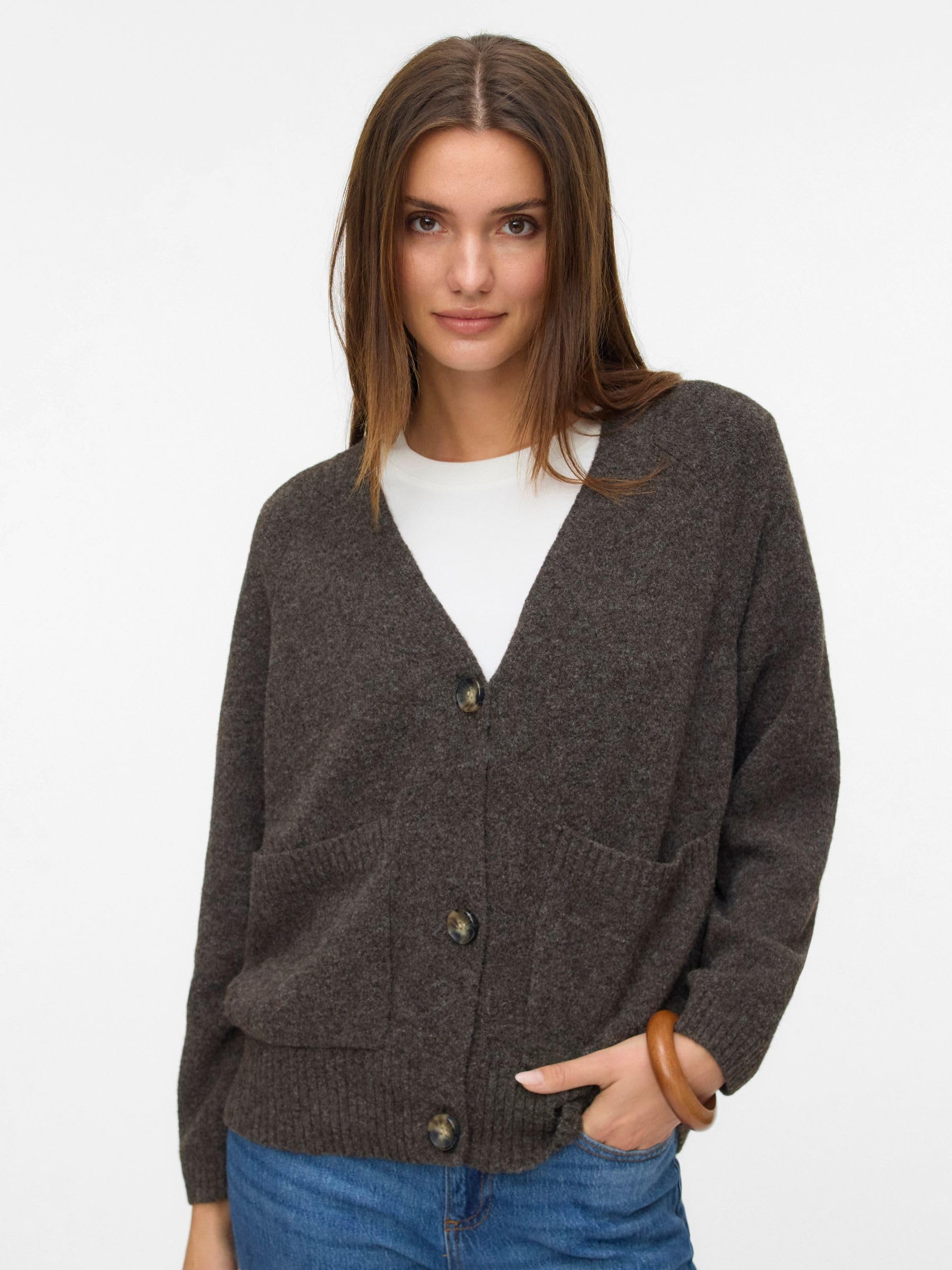 VERO MODA Female Strickjacke VMBOOM Strickjacke