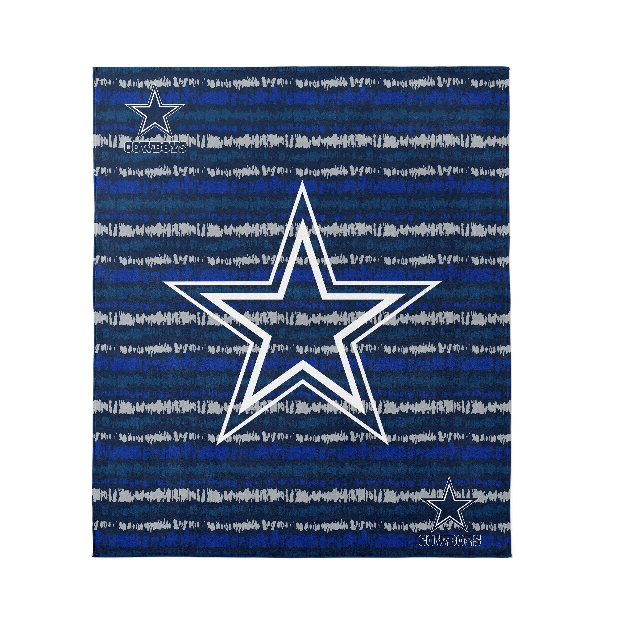 Northwest NFL Dallas Cowboys Oversized Microfiber Beach Towel, 60 x 70 Inches – Quick Dry, Sand Resistant, Lightweight, Highly Absorbent, Shibori Design